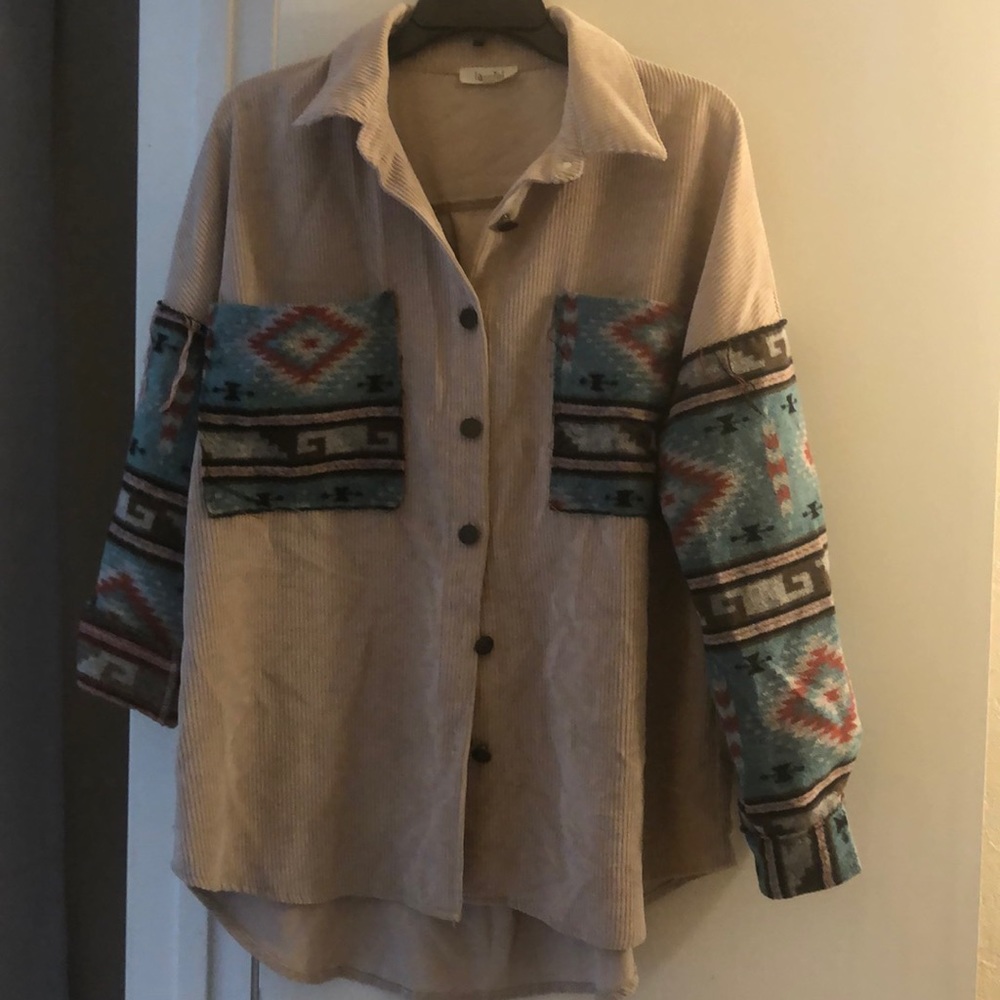 Long sleeve over shirt/jacket